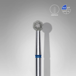 Diamantfräser Kugel Blau, Durchmesser 4 mm Staleks