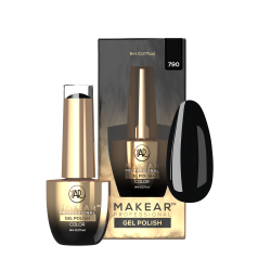 790 Black UV Nagellack 8 ml Makear