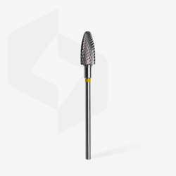 Hartmetallfräser Mais gelb, Durchmesser 6 mm / Arbeitsteil 14 mm Staleks