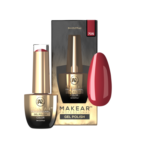 705 Red UV Nagellack 8 ml Makear