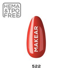 522 Red UV Nagellack 8 ml Makear
