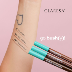 GO BUSH(Y) Augenbrauenstift 03 Espresso Brown Claresa