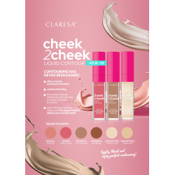 Cheek2cheek Liquid Contour Blush 02 Sweet Shake 6.5g Claresa