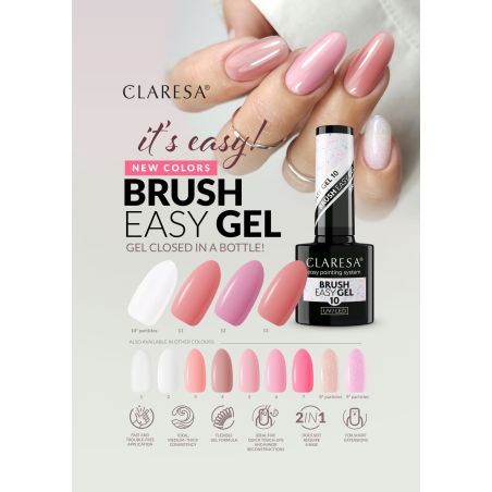 Brush Easy Gel 13- 5ml Claresa
