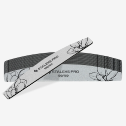 Mineral Nagelfeile Halbmond EXPERT 40 (25 Stück) 100/150 grit Staleks