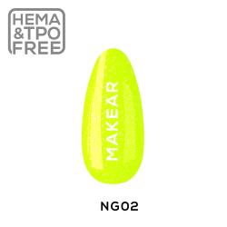 NG02 Neon Glitter UV Nagellack 8 ml Makear
