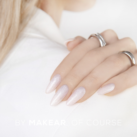Builder Gel Challengel Shimmer Milky HG11 Makear 15 ml