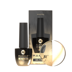 Top No Wipe Cat Eye Gold 8 ml Makear