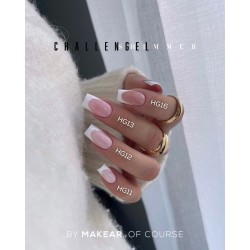 Builder Gel Challengel Shimmer Milky HG11 Makear 15 ml