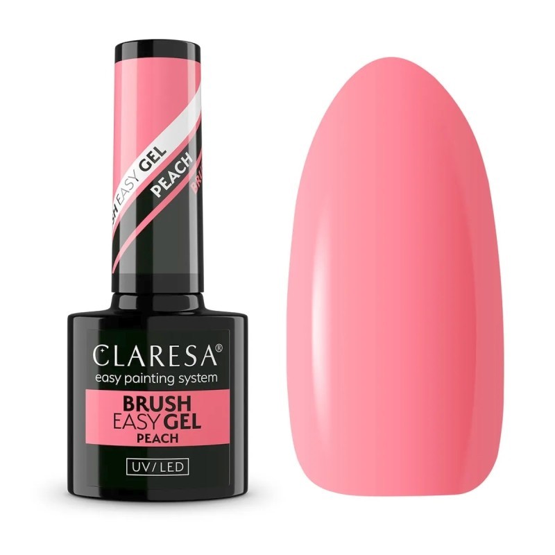 Brush Easy Gel Peach - 5ml Claresa