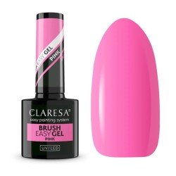 Brush Easy Gel Pink - 5ml Claresa