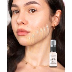 Liquid Perfection Foundation & Concealer 2in1 101 Light 18g Claresa