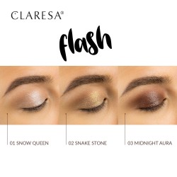 Funkelnder Lidschatten FLASH 02 Snake Stone 3g Claresa