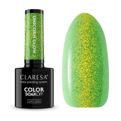 2 Unicorn Glow  UV Nagellack 5 ml Claresa