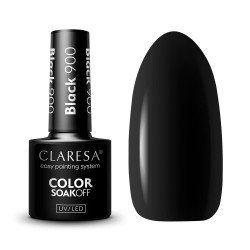 900 Black UV Nagellack 5 ml Claresa