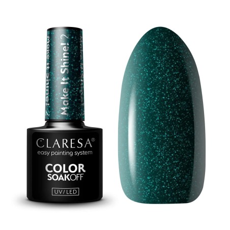 2 Make It Shine UV Nagellack 5 ml Claresa