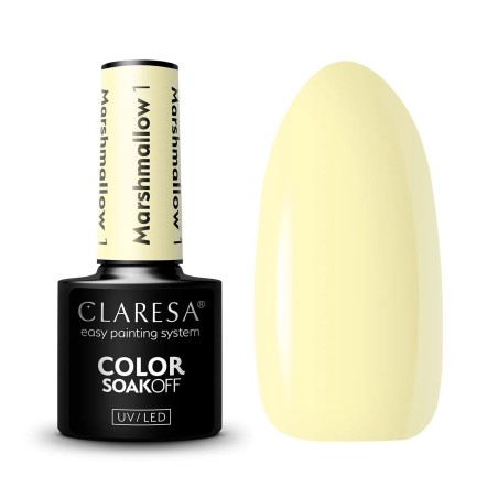 1 Marshmallow UV Nagellack 5 ml Claresa