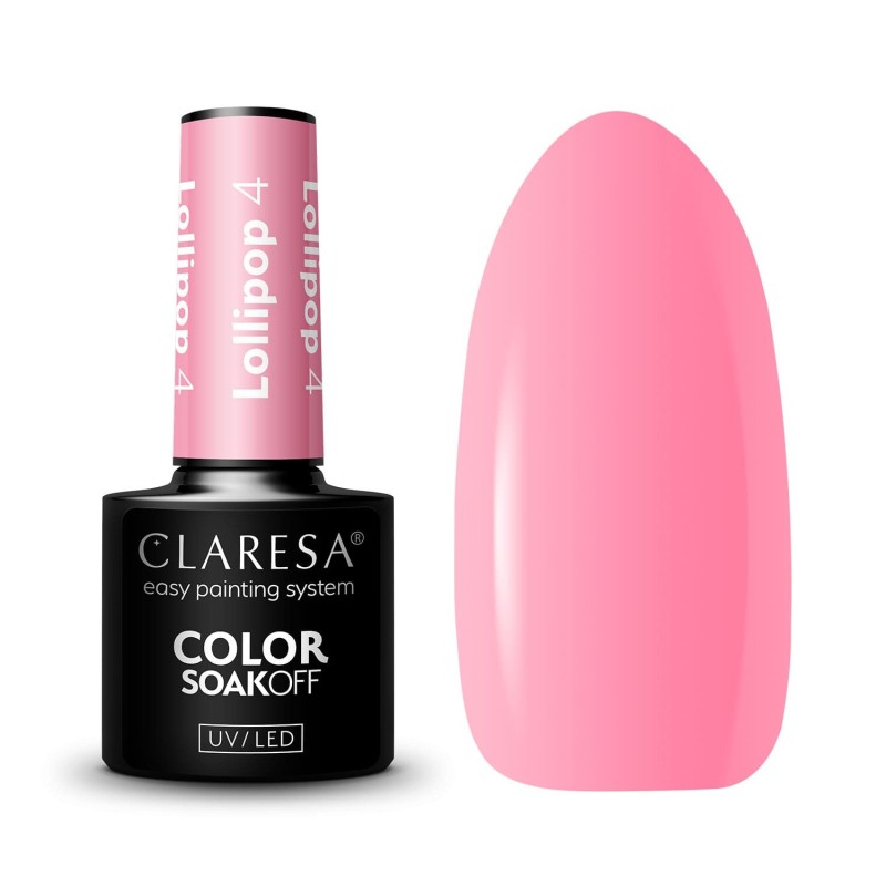 4 Lollipop UV Nagellack 5 ml Claresa
