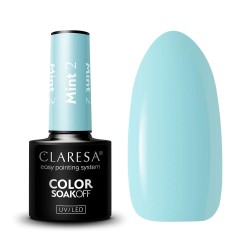 2 Mint UV Nagellack 5 ml Claresa