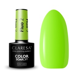 2 Fluo UV Nagellack 5 ml Claresa