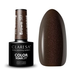 317 Brown UV Nagellack 5 ml Claresa