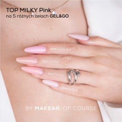 Top No Wipe Milky Pink 8 ml Makear