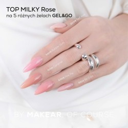 Top No Wipe Milky Rose 8 ml Makear