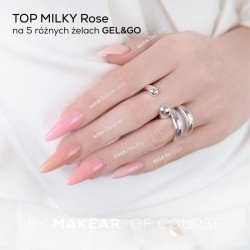 Top No Wipe Milky Rose 8 ml Makear