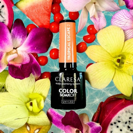 2 Tropical Escape  UV Nagellack 5 g Claresa