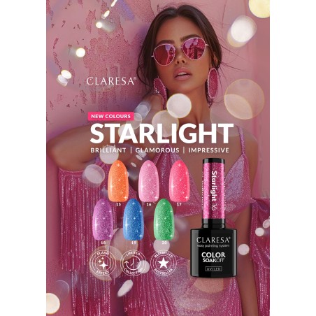 18 Starlight  UV Nagellack 5 ml Claresa