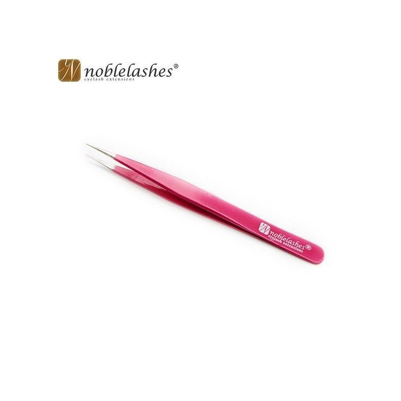Gerade Pinzette in Rosa NobleLashes