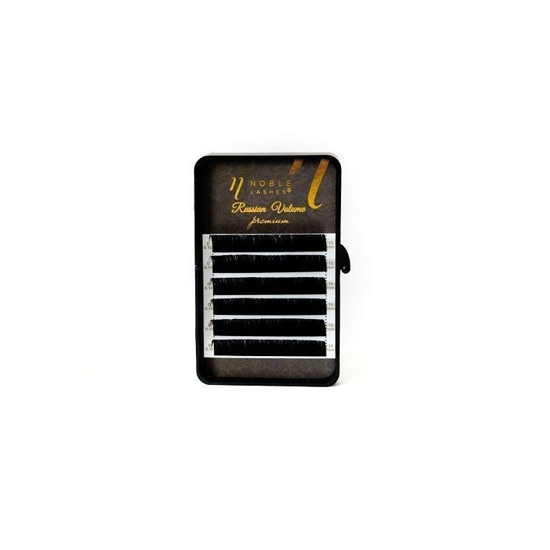 Russian Volume Premium Lashes C Curl Mini NobleLashes