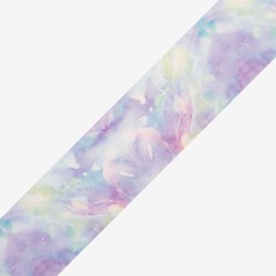 09 Transfer Nagelfolie Pink & Blue Marble Semilac