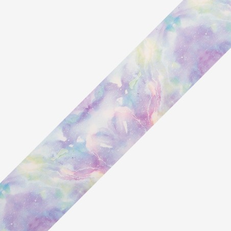 09 Transfer Nagelfolie Pink & Blue Marble Semilac
