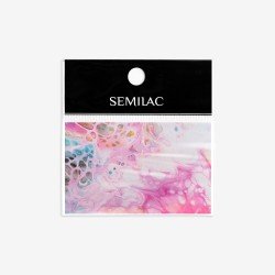 08 Transfer Nagelfolie  Rainbow Marble Semilac