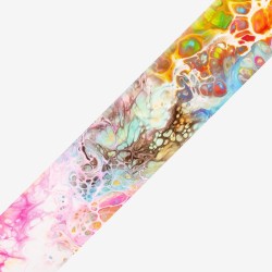 08 Transfer Nagelfolie  Rainbow Marble Semilac
