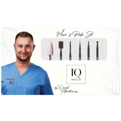 Maniküre und Pediküre Fräserbits  Set von Daniel Abratkiewicz IQNails
