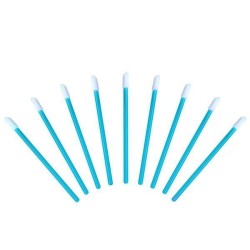 Fusselfreie Veloursapplikatoren 100 Stk. türkis NobleLashes