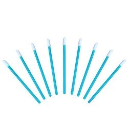Fusselfreie Veloursapplikatoren 100 Stk. türkis NobleLashes