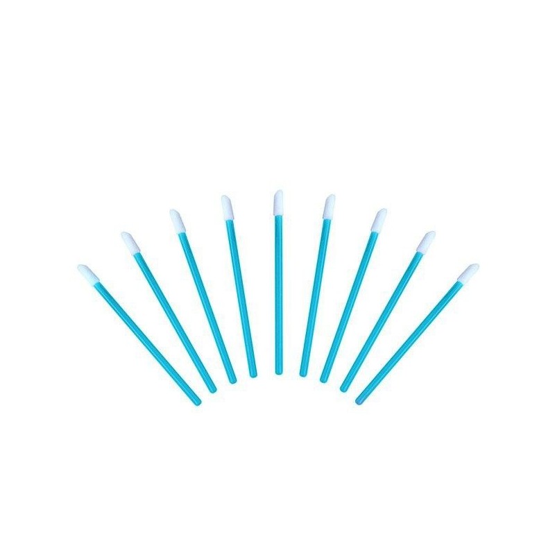Fusselfreie Veloursapplikatoren 100 Stk. türkis NobleLashes