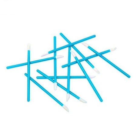 Fusselfreie Veloursapplikatoren 100 Stk. türkis NobleLashes