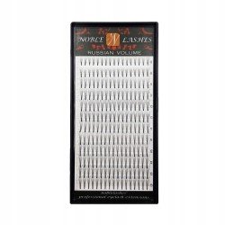 Russian Volume  Wimpernfächer 2D   C Curl NobleLashes