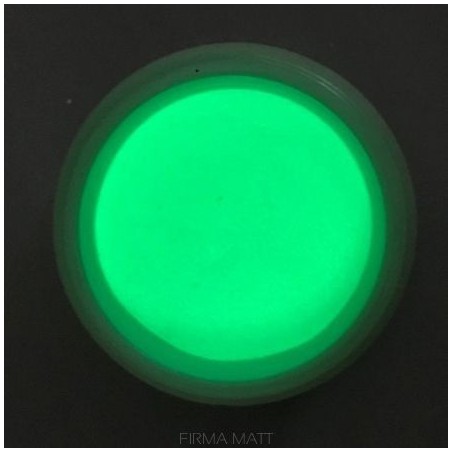 02 weißes Pigment, das im Dunkeln leuchtet   GRÜN
