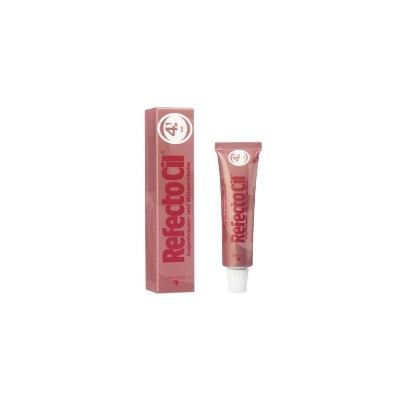Augenbrauen und Wimpernfarbe Nr. 4.1 Rot 15 ml RefectoCil