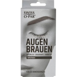 Augenbrauenfarbe Tiefschwarz 2x15ml SwissOpar