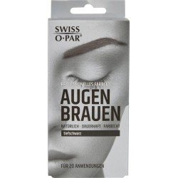 Augenbrauenfarbe Tiefschwarz 2x15ml SwissOpar