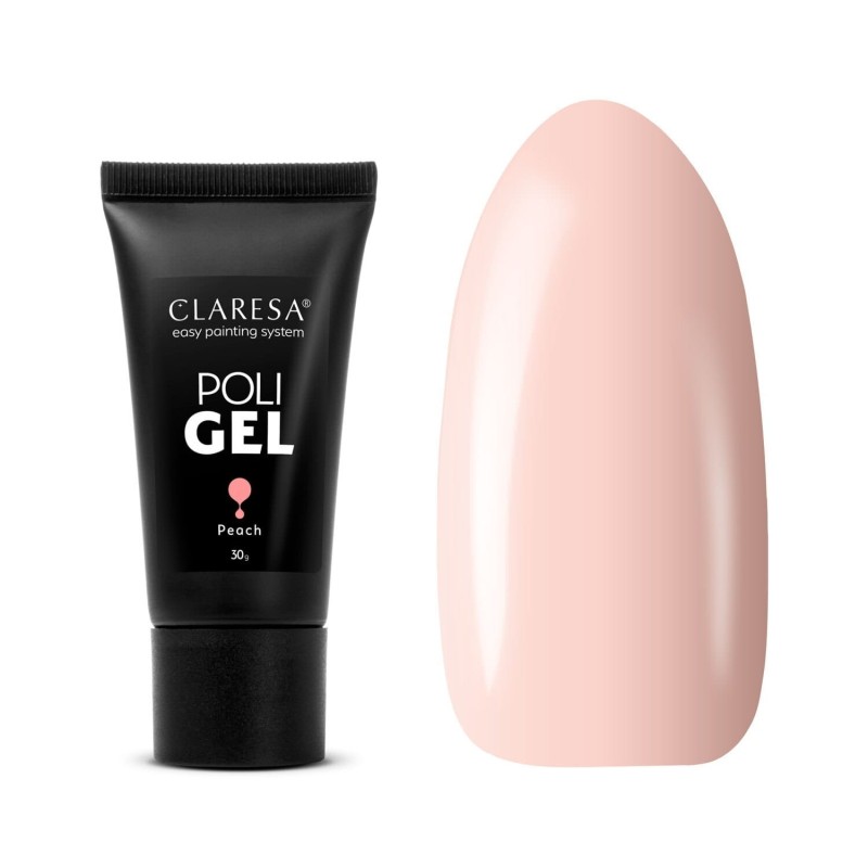 Poli Gel Peach 30g Claresa