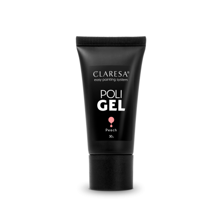 Poli Gel Peach 30g Claresa