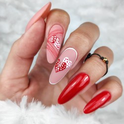 411 RED UV Nagellack 5 ml Claresa