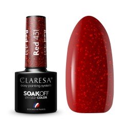 431 RED UV Nagellack 5 ml Claresa